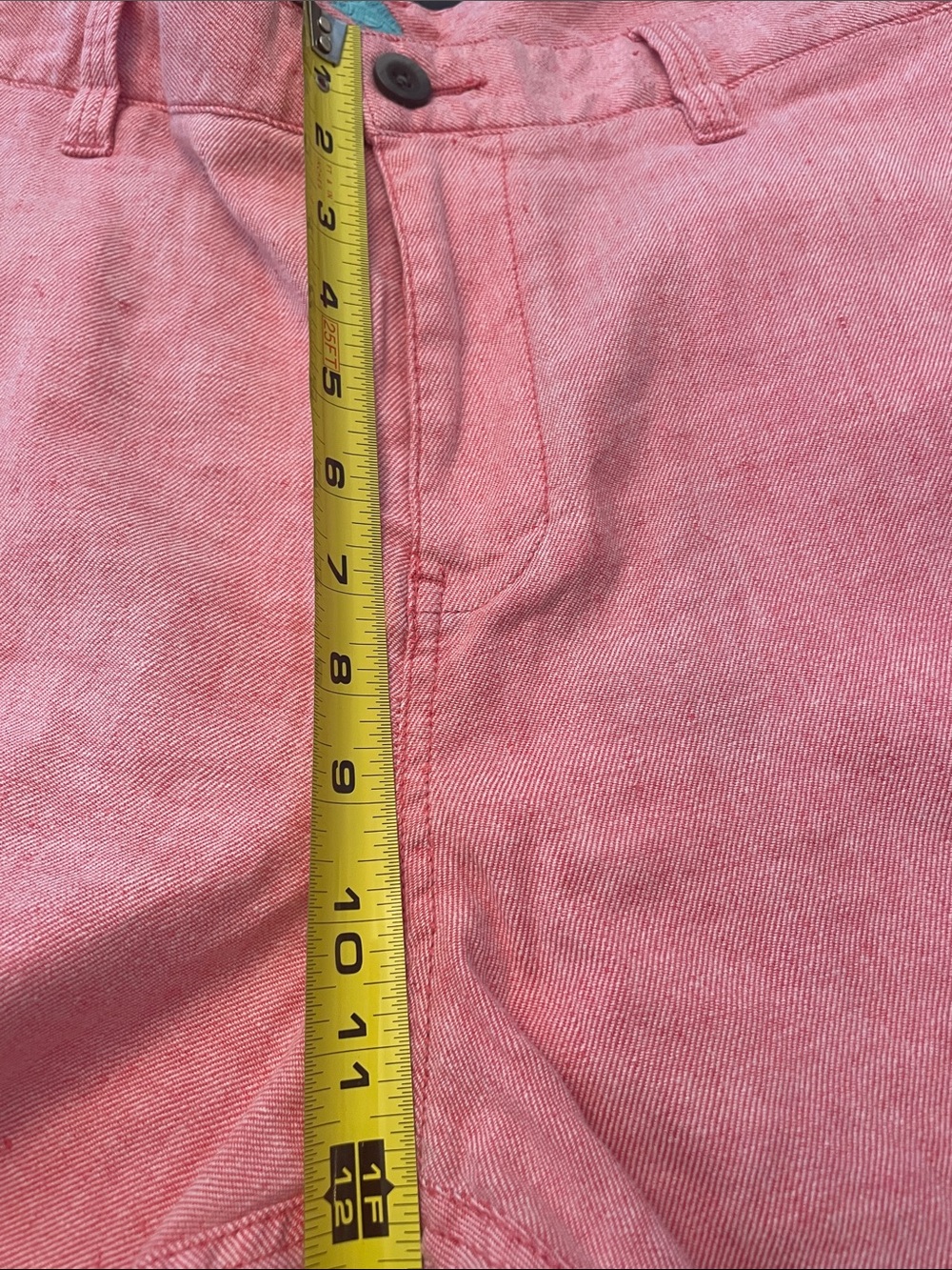 Tommy Bahama NWT Coral Linen-Blend Shorts - Picture 6 of 9